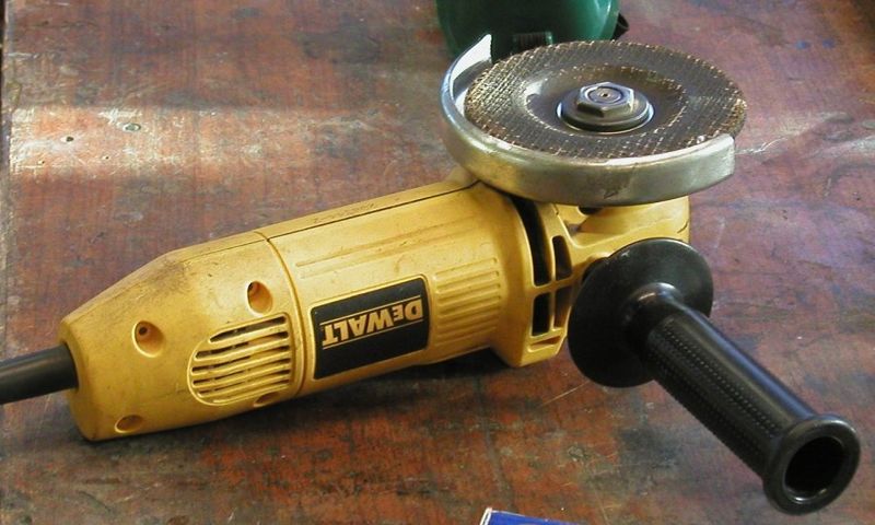 Avuç taşlama, 115 mm